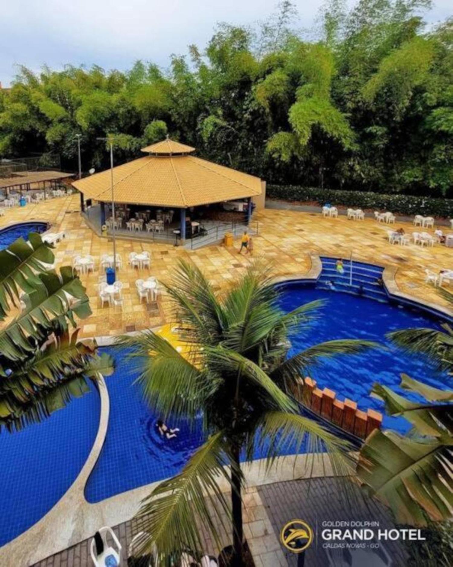 Caldas Novas, Golden Dolphin Grand Hotel, Quarto Sala Cozinha Aconchegante, Ap 361 Esterno foto