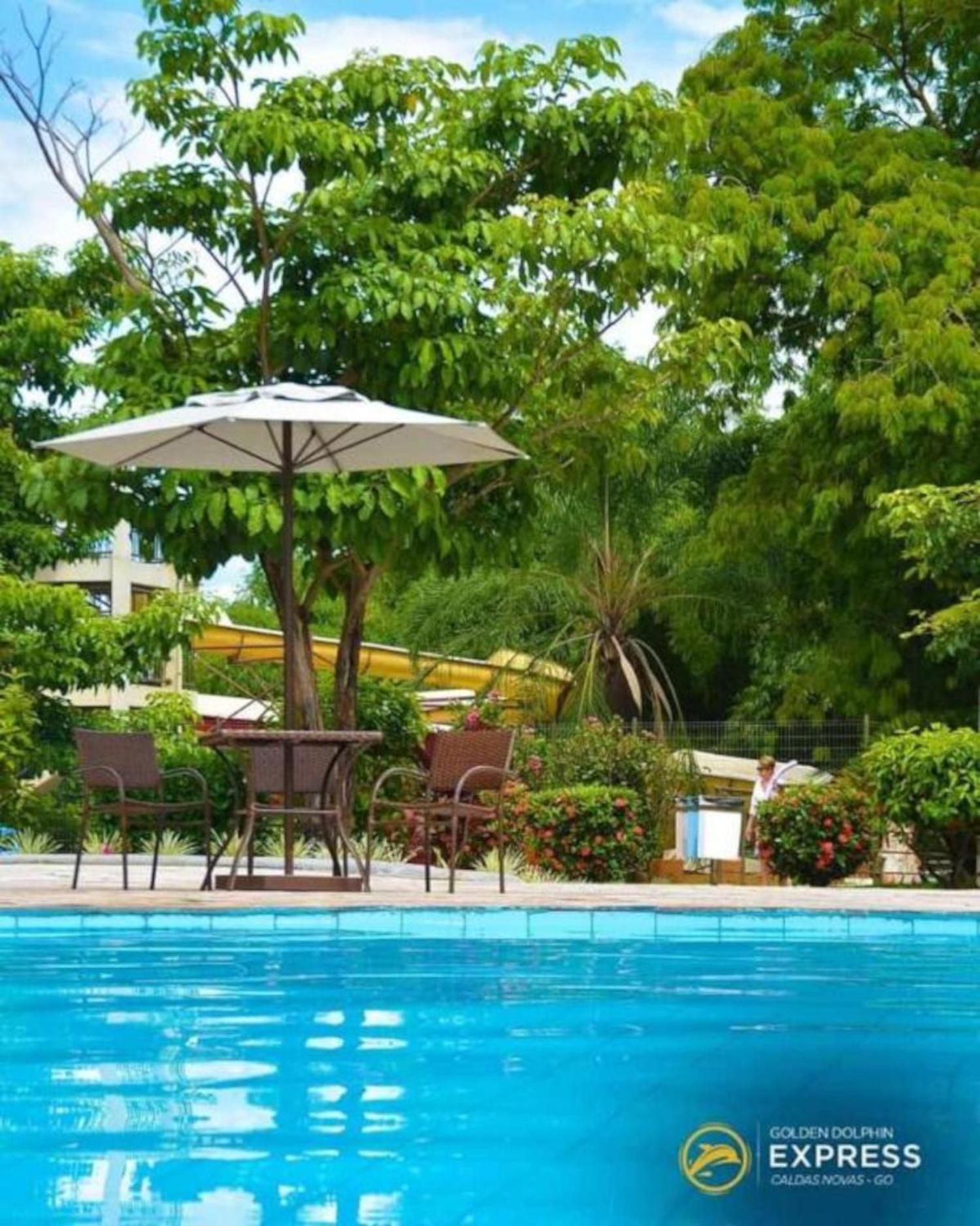 Caldas Novas, Golden Dolphin Grand Hotel, Quarto Sala Cozinha Aconchegante, Ap 361 Esterno foto